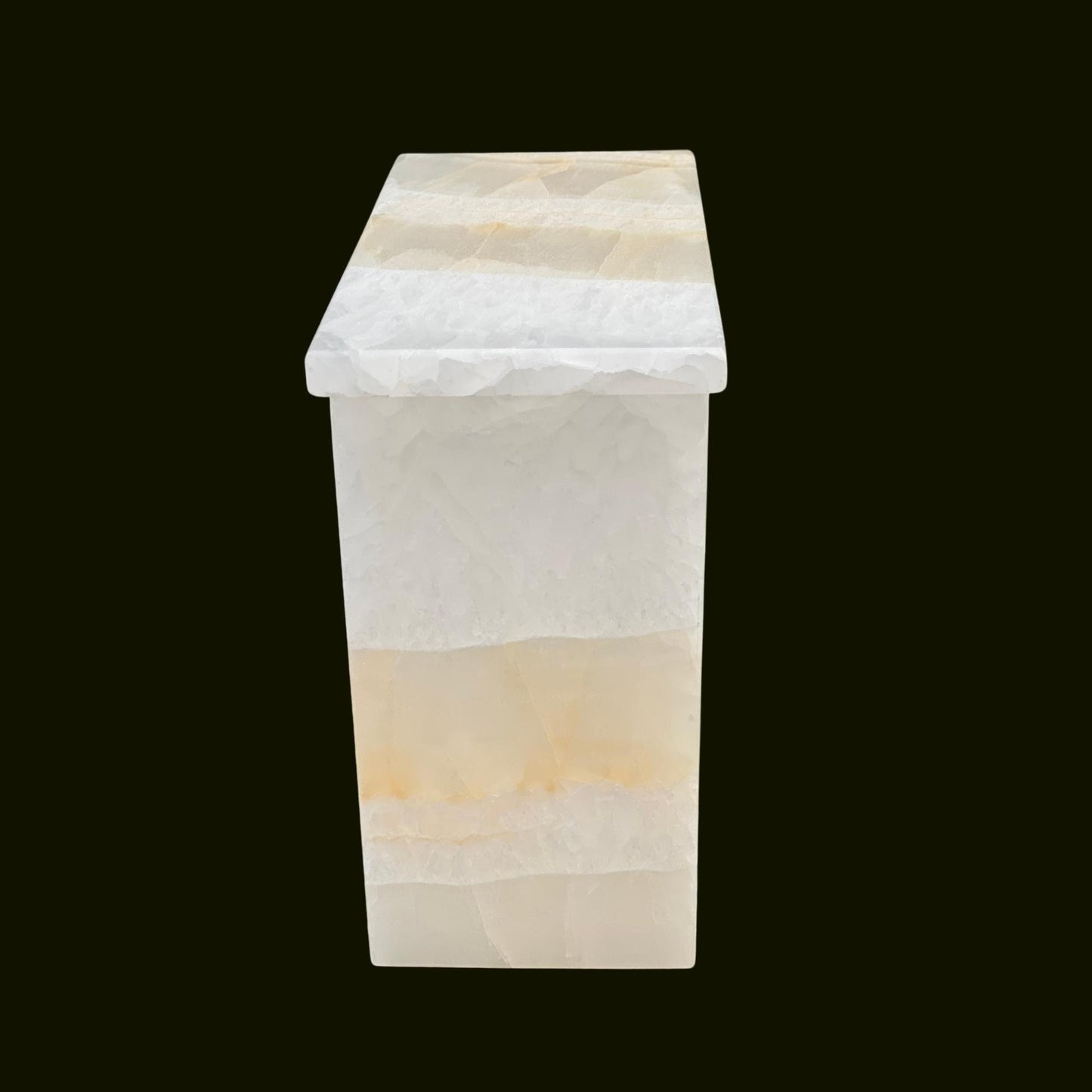 White Onyx Urn - 240 cubic inches