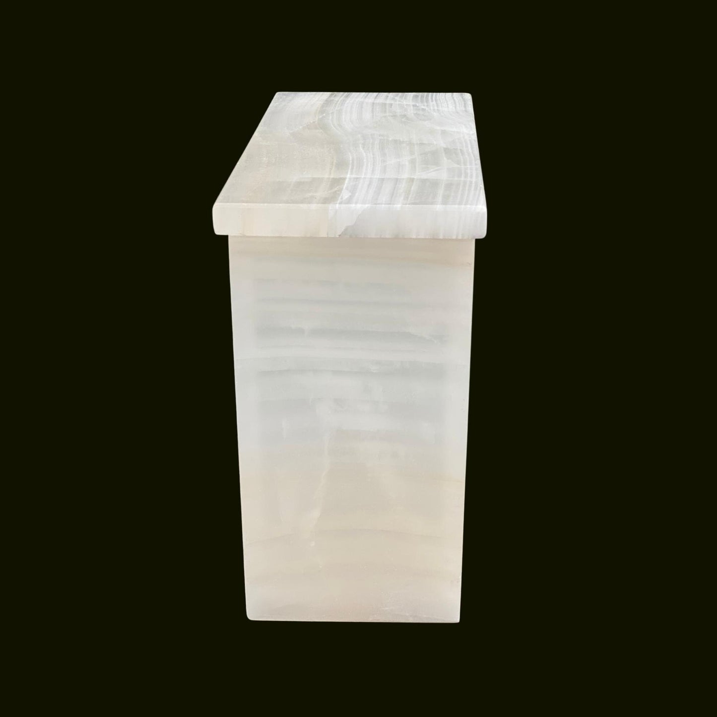 White Onyx Urn - 240 cubic inches