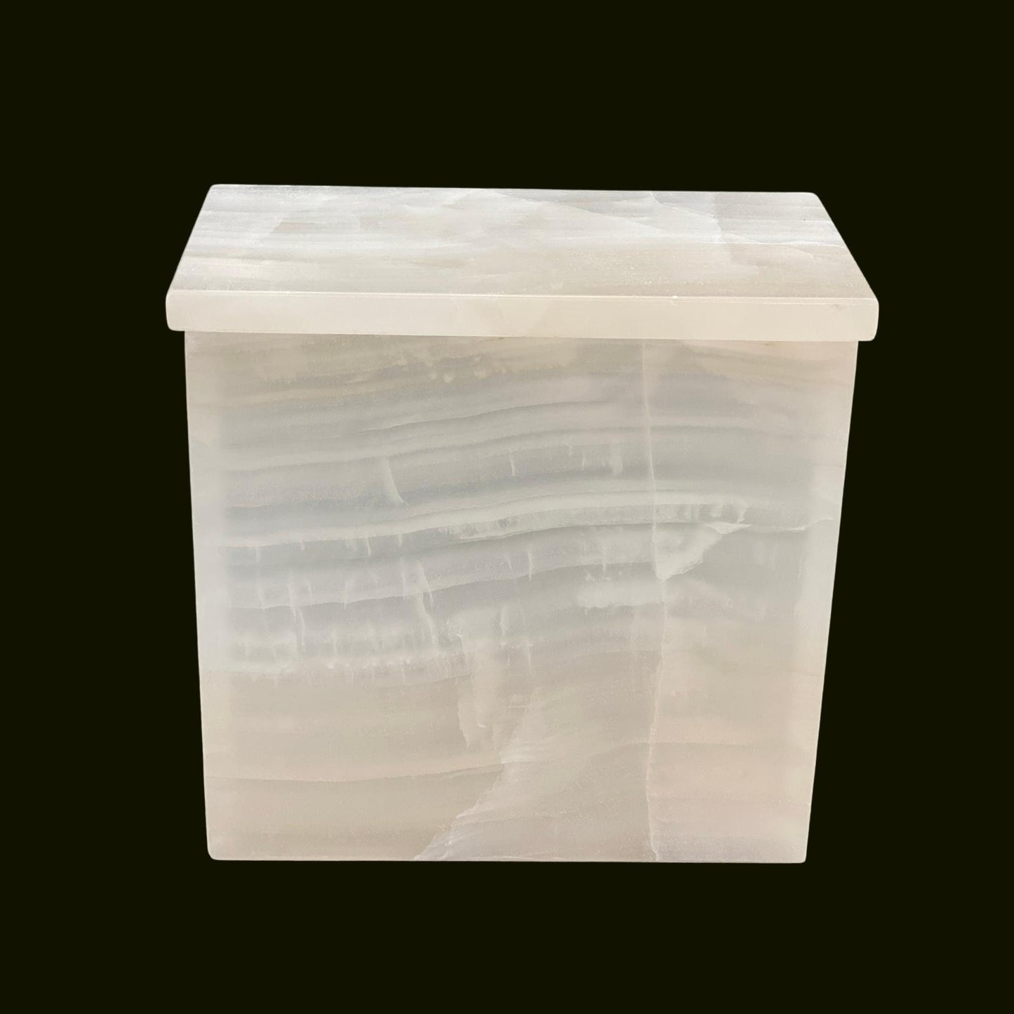 White Onyx Urn - 240 cubic inches