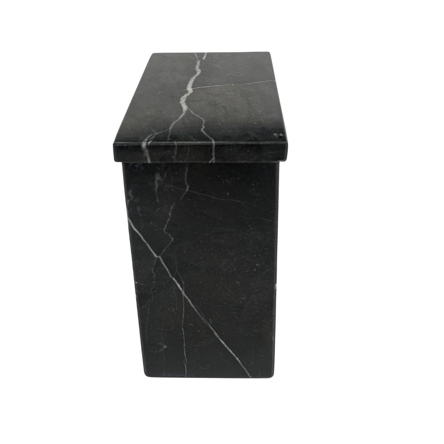 Black Marble Urn - 240 cubic inches