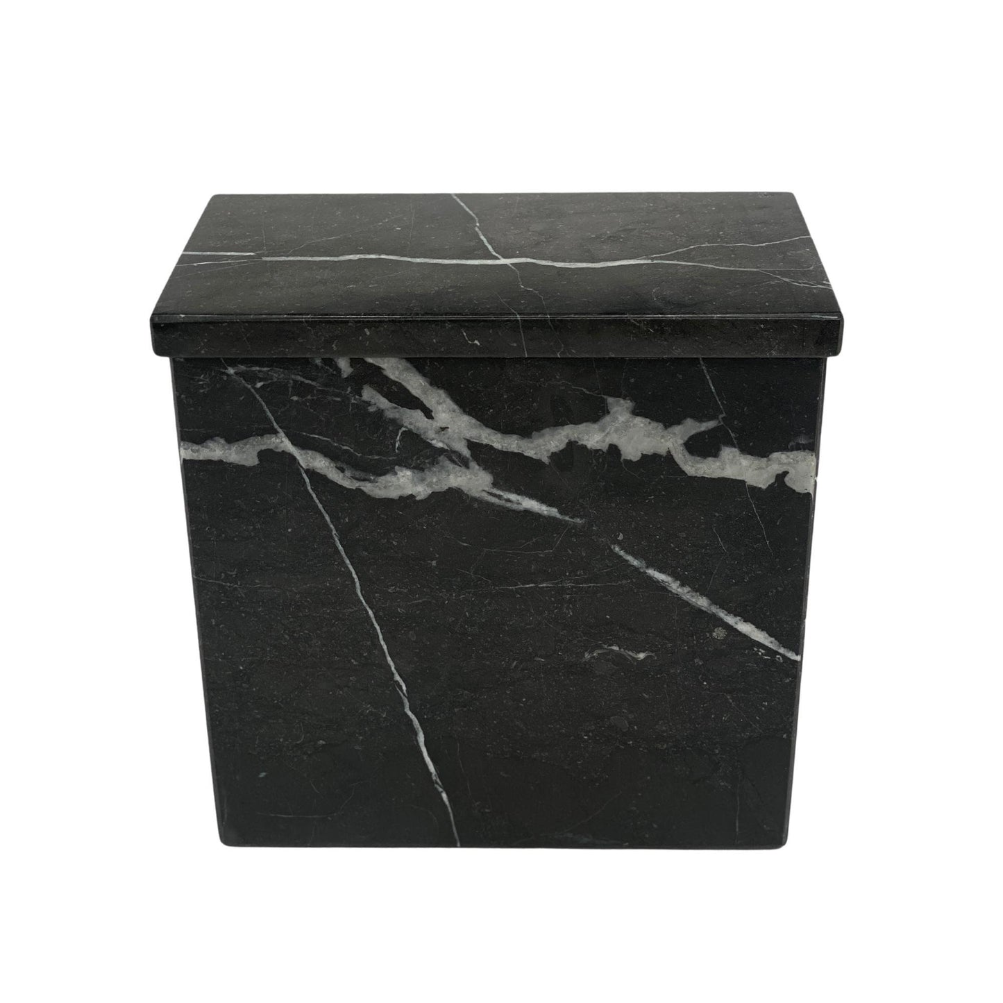 Black Marble Urn - 240 cubic inches