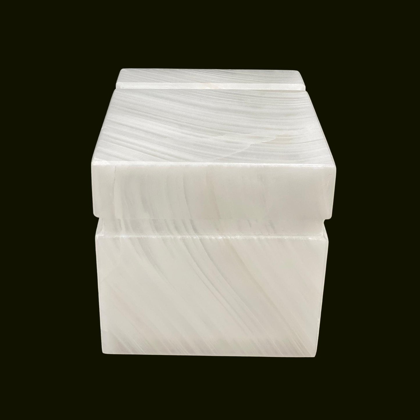 White Onyx Urn - 160 cubic inches