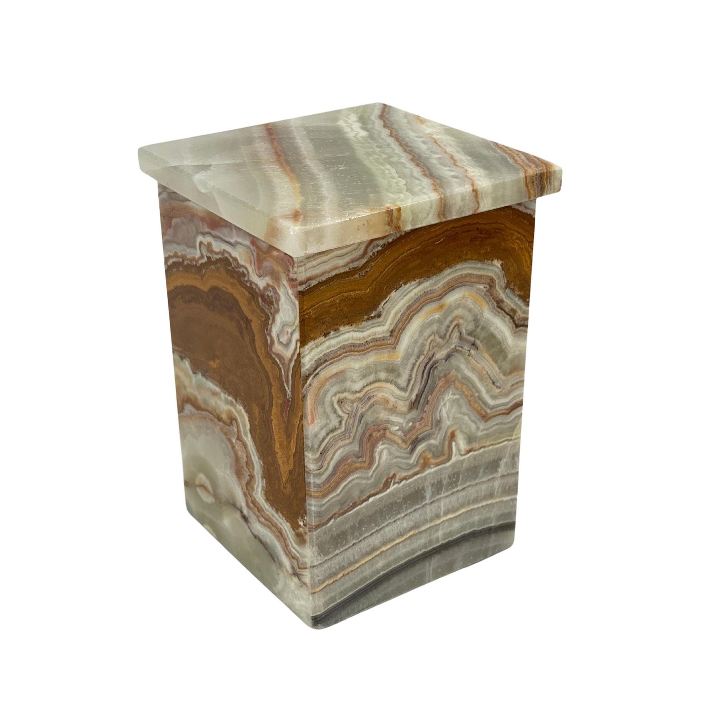 Green Onyx Urn - 145 cubic inches