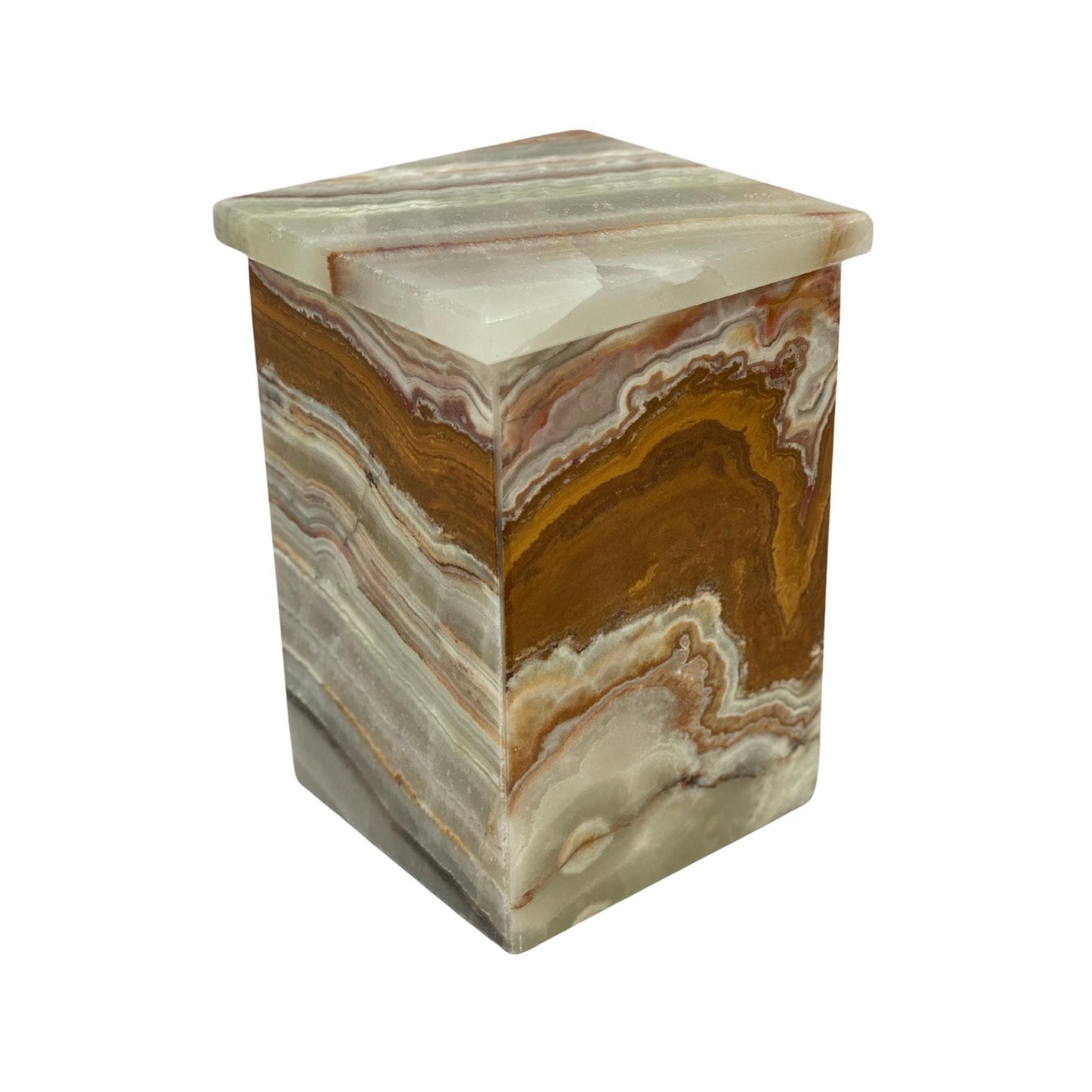 Green Onyx Urn - 145 cubic inches