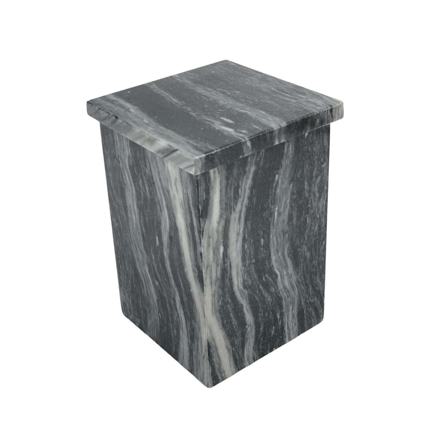 Gray Marble Urn - 145 cubic inches