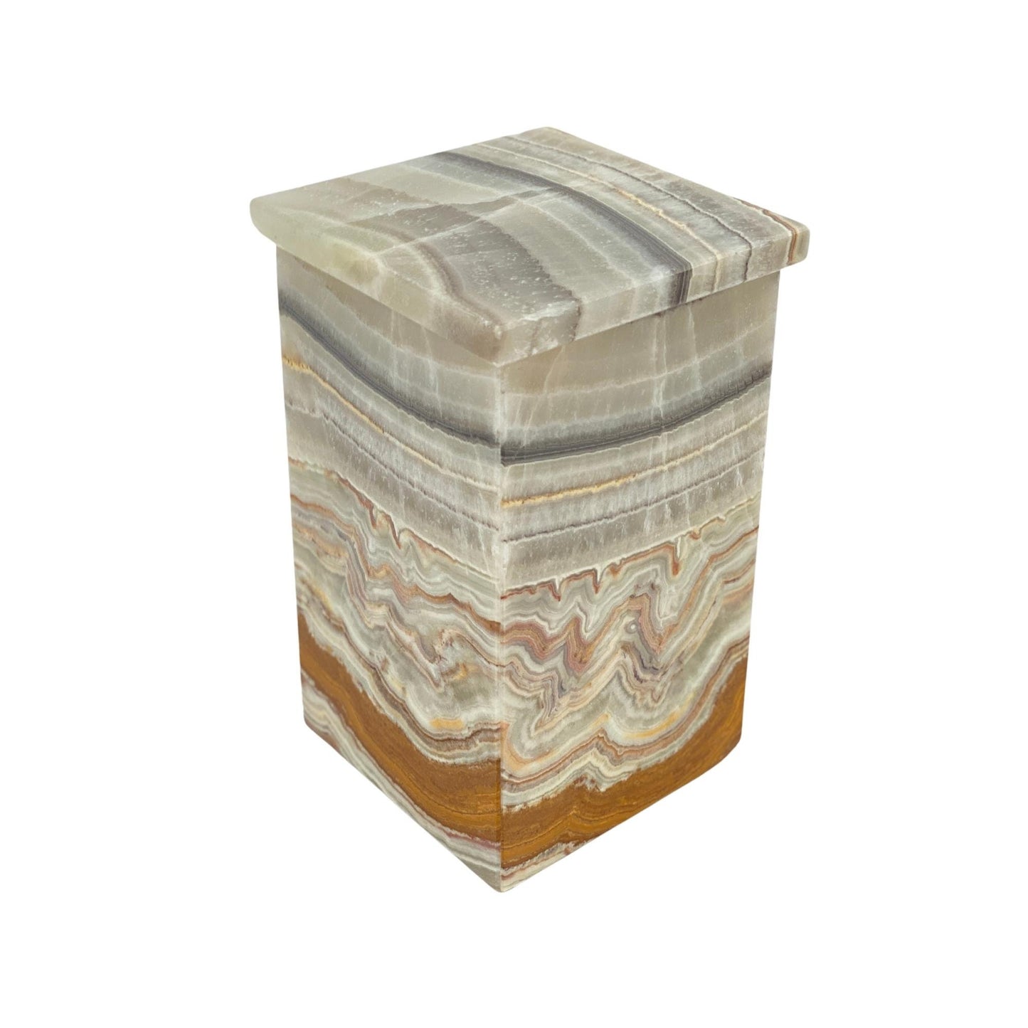 Green Onyx Urn - 145 cubic inches